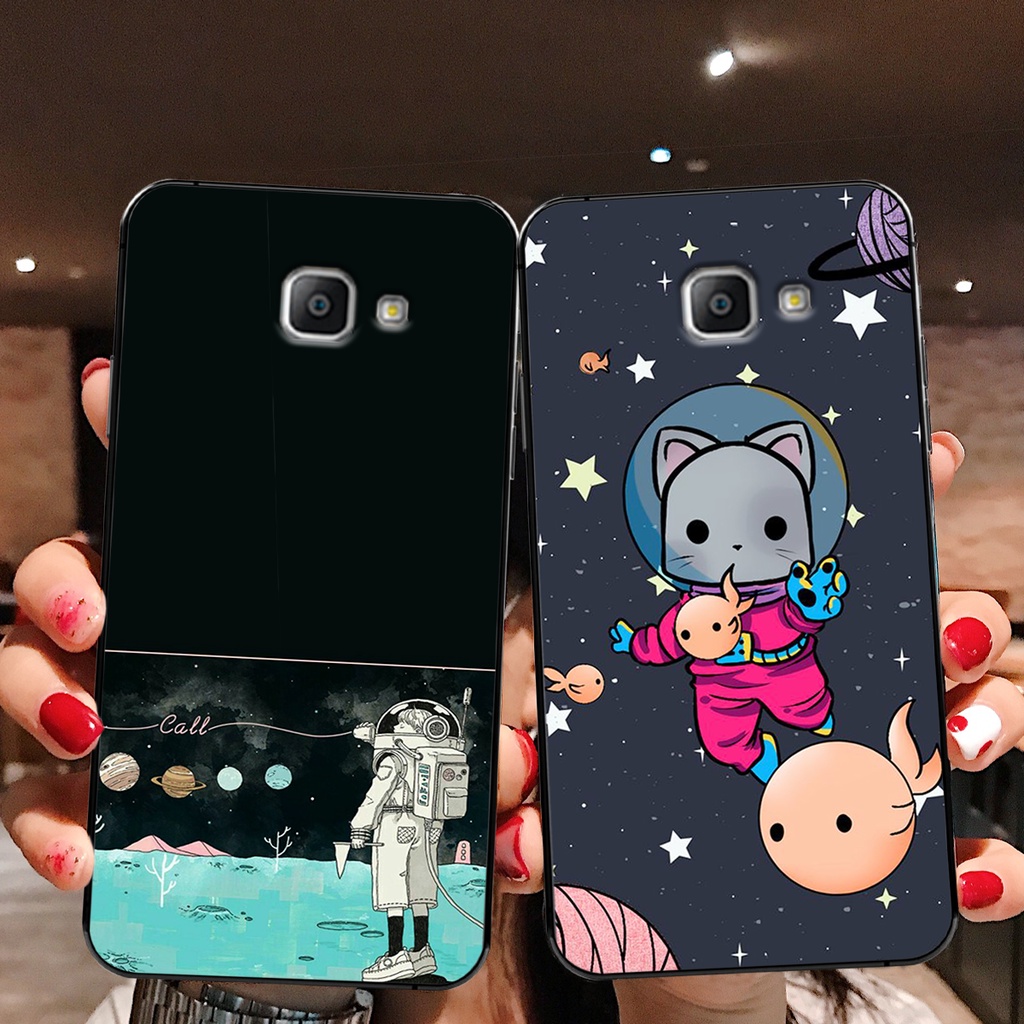 Ốp lưng Samsung A9 Pro - Samsung C9 Pro nhiều mẫu in hình vũ trụ siêu đẹp