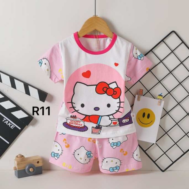 Bộ quần áo korea 100% cotton