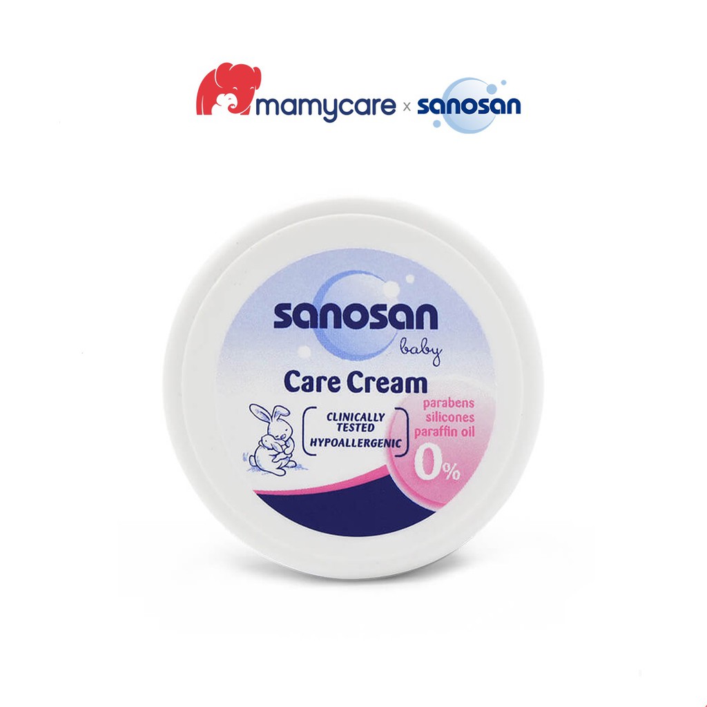 Kem dưỡng ẩm Sanosan chiết xuất olive hữu cơ cho bé - MAMYCARE