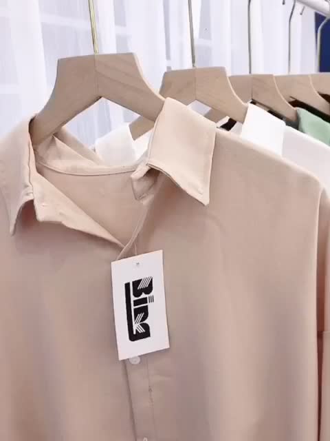 Áo sơ mi nữ Shynstores - áo sơ mi vintage dài tay cổ trụ vải đũi mềm nhẹ thoáng mát có 5 màu freeship | BigBuy360 - bigbuy360.vn