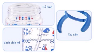 CỐC ỐNG HÚT TAY CẦM RICHELL 200ML 320ML
