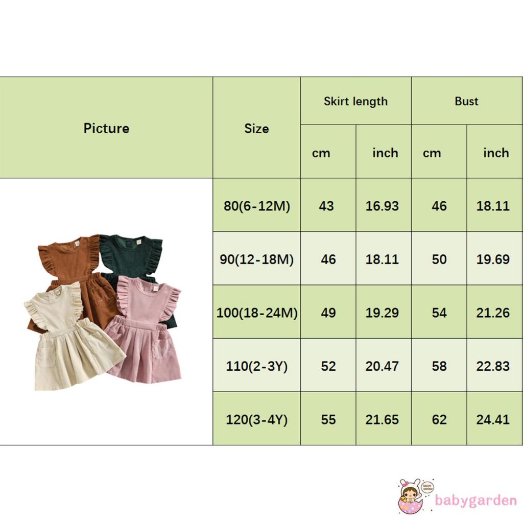 Đầm Nhung Chữ A Màu Trơn Cổ Thuyền Không Tay Phối Túi Thời Trang Cho Bé Gái 6 Tháng - 4 Tuổi