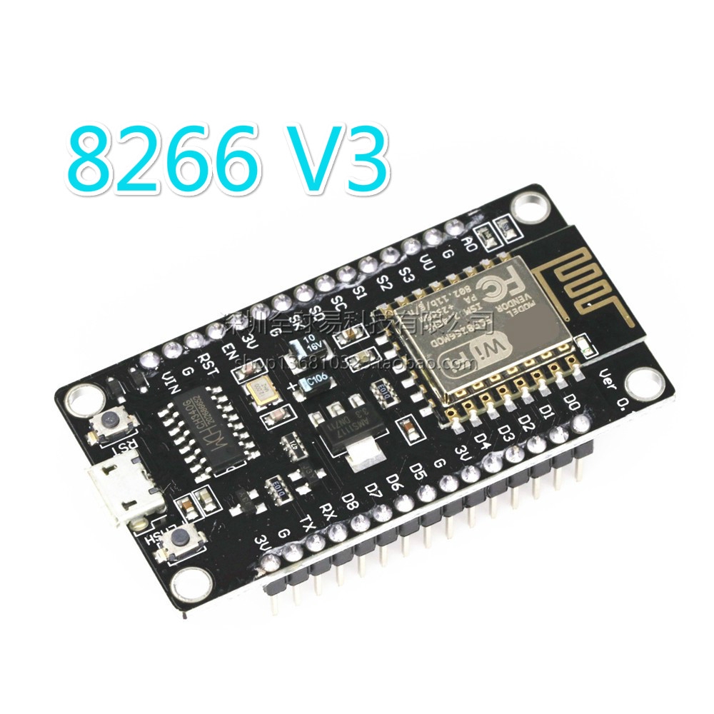 Mạch phát triển thu phát Wifi NodeMCU ESP8266 CH340 CP2102