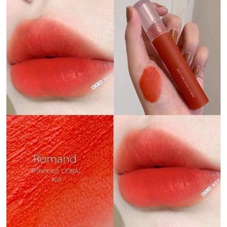 [Liên hệ trước khi đặt] Son kem Romand See Through Matte Tint