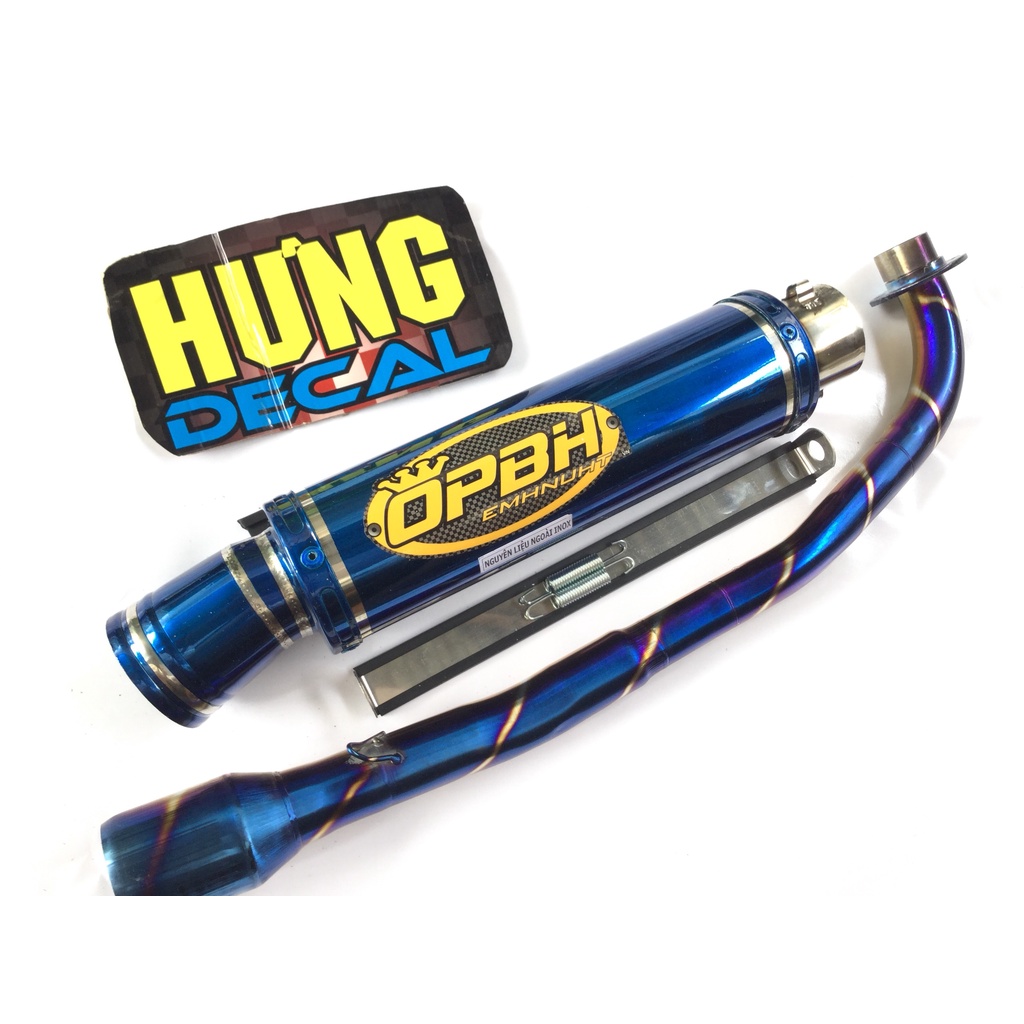 Pô OBPH XANH cả cổ titan wave, cup, dream, 67, axelo, exciter 50cc, exciter, winer, sonic,...