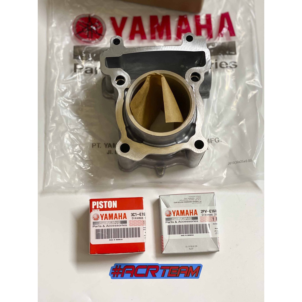 Bộ Lòng Trái Bạc 57MM MX KING - Exciter 135, Exciter 150 - Chính Hãng Yamaha