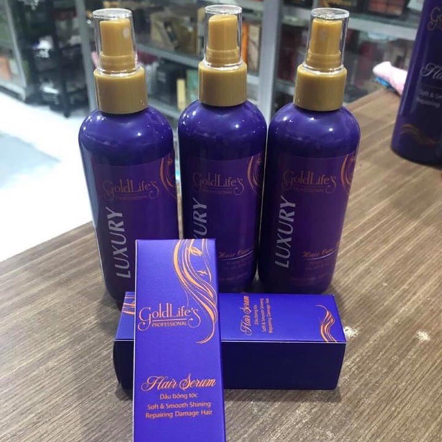 SỮA DƯỠNG TÓC GOLDLIFE PHỤC HỒI TÓC 250ML
