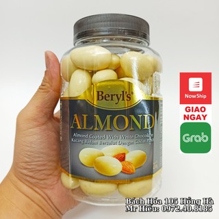 [T3/2022] Socola Trắng Hạnh Nhân Beryl 450g