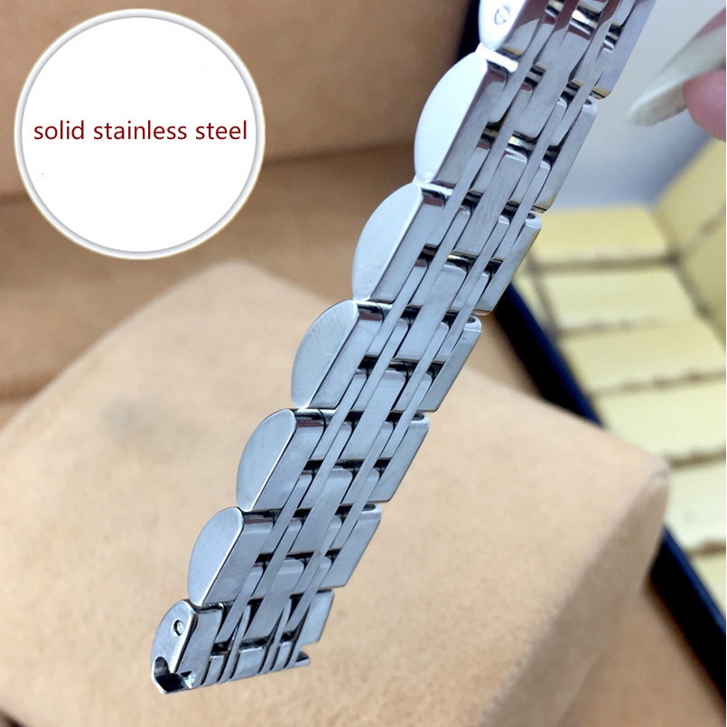 Dây đeo đồng hồ bằng thép không gỉ 12mm 14 15 16 17 18 19 20 21 22 23 24mm chất lượng