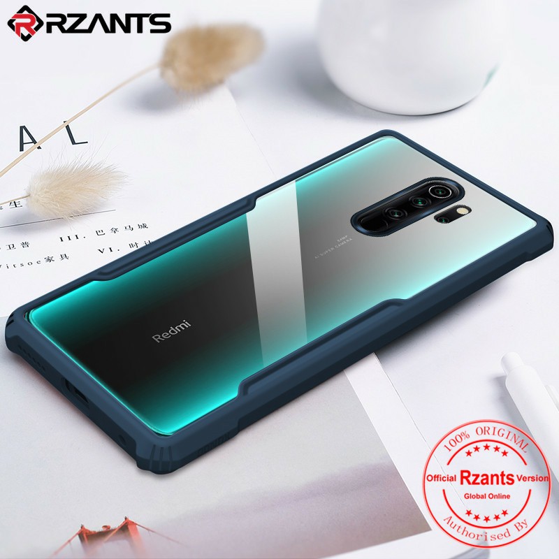 Ốp lưng Xiaomi Redmi Note 8 Pro chống sốc thể thao lưng trong viền màu kiểu dáng Xundd chống ố vàng 2