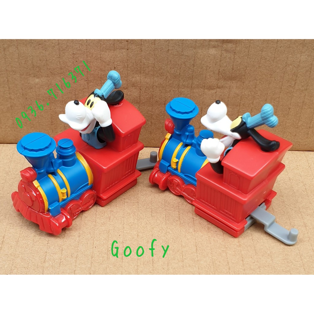 Đồ chơi Mô hình thuyền hoạt hình Goofy hàng Mcdonald's