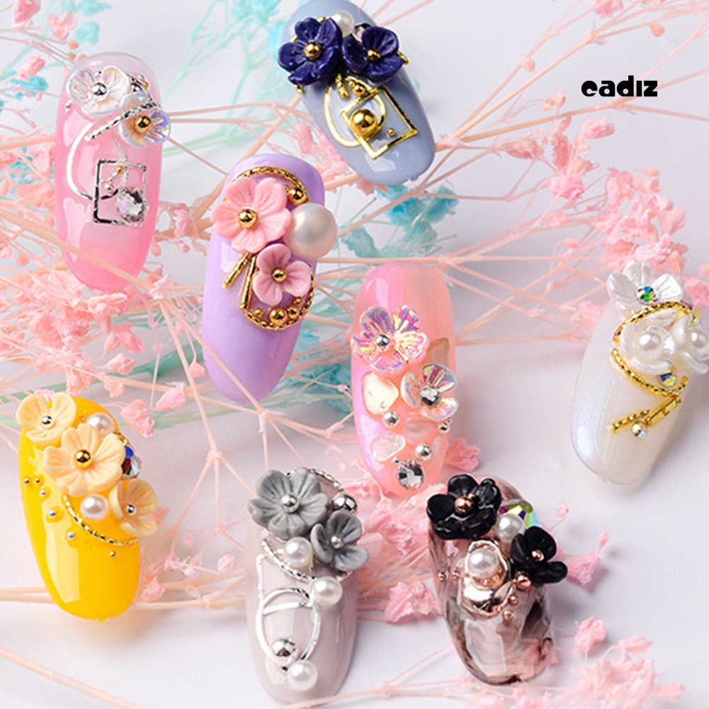 [Hàng mới về] Hộp Phụ Kiện 3D Trang Trí Móng Tay