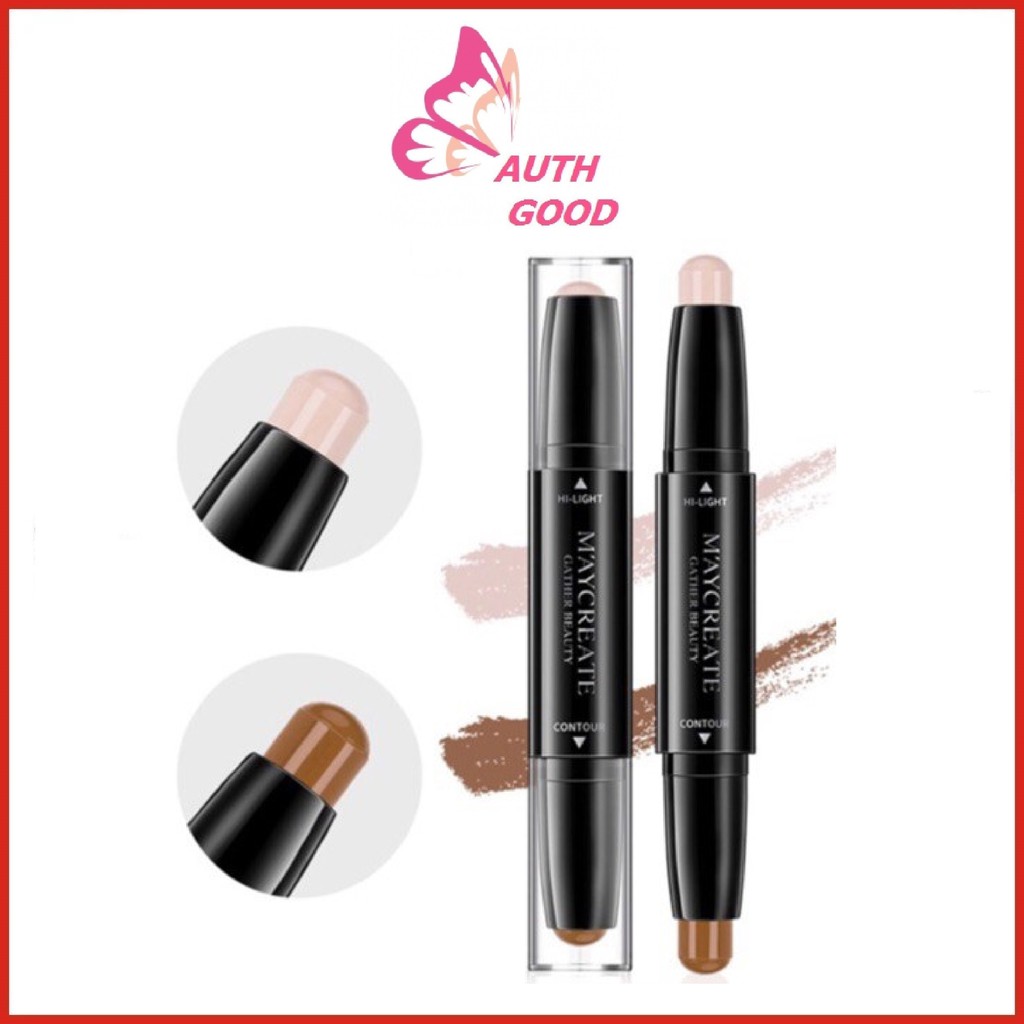 Tạo khối 💖FREESHIP💖 Tạo khối 2 đầu Maycreate che khuyết điểm tạo hình khuôn mặt