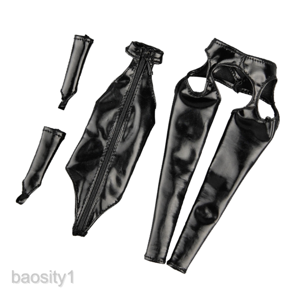 [Baosity1] 1: 6 Đai Nịt Bụng Màu Đen Phụ Kiện Cho Mô Hình Nhân Vật Phicen CG CY Girl 12 &quot;