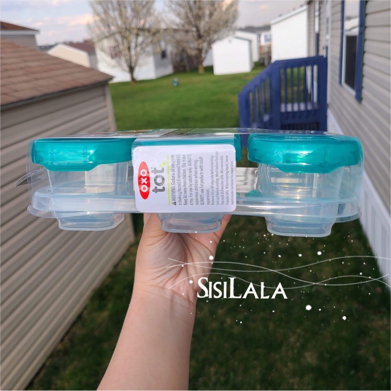 Bộ 6 hộp đựng thức ăn OXO 60ml