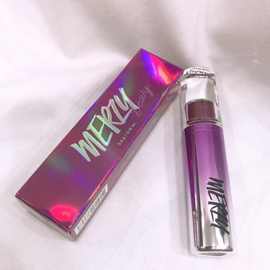 Son Tint Bóng Siêu Lì Merzy Aurora Dewy Tint