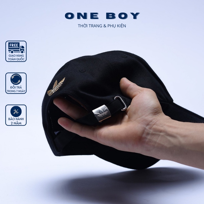 Mũ lưỡi trai nam - Nón kết lưỡi trai nam nữ cao cấp logo 3 lá thời trang uzzlang phong cách thể tha