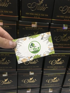 Kem dưỡng body Oriole