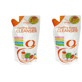 Combo 2 gói Nước rửa bình sữa Wesser 500ml