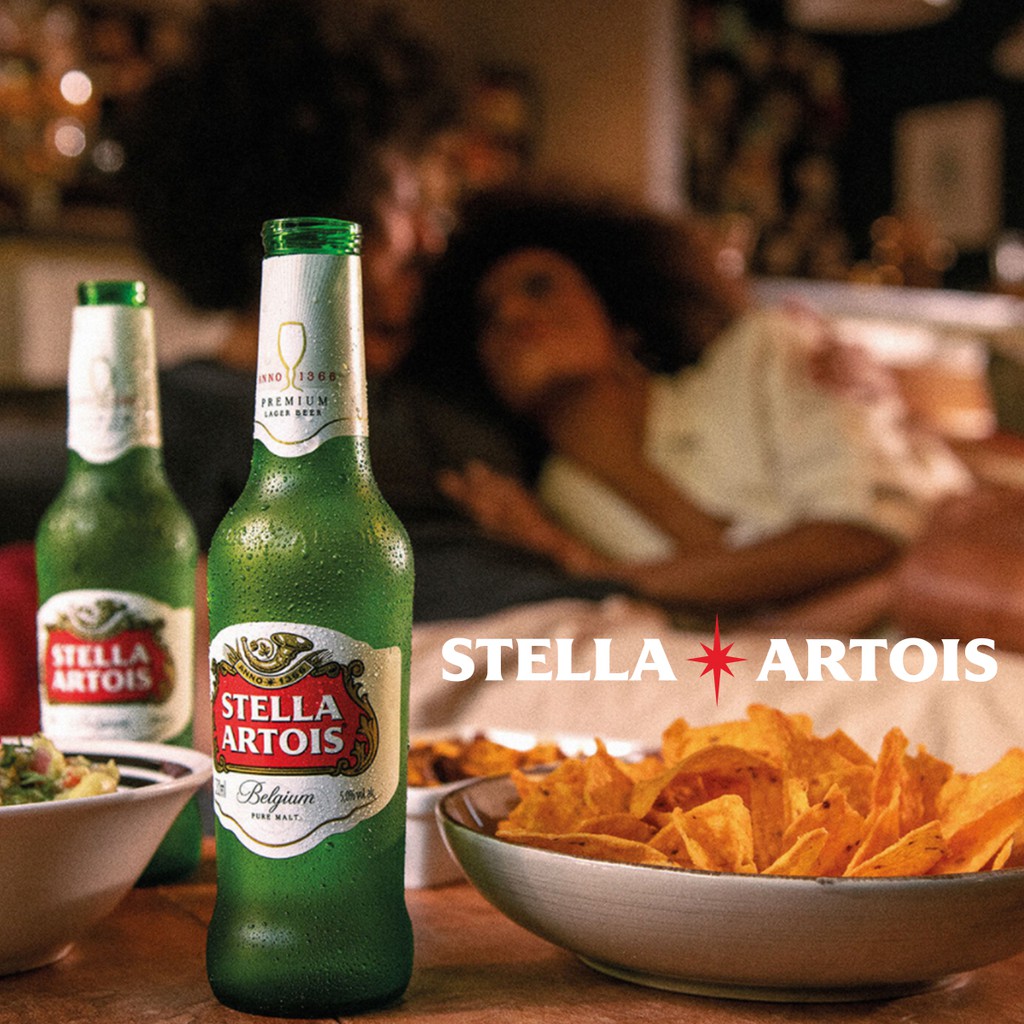 Thùng 24 Chai Stella Artois - Bia Nhập Khẩu (330 ml/ chai)