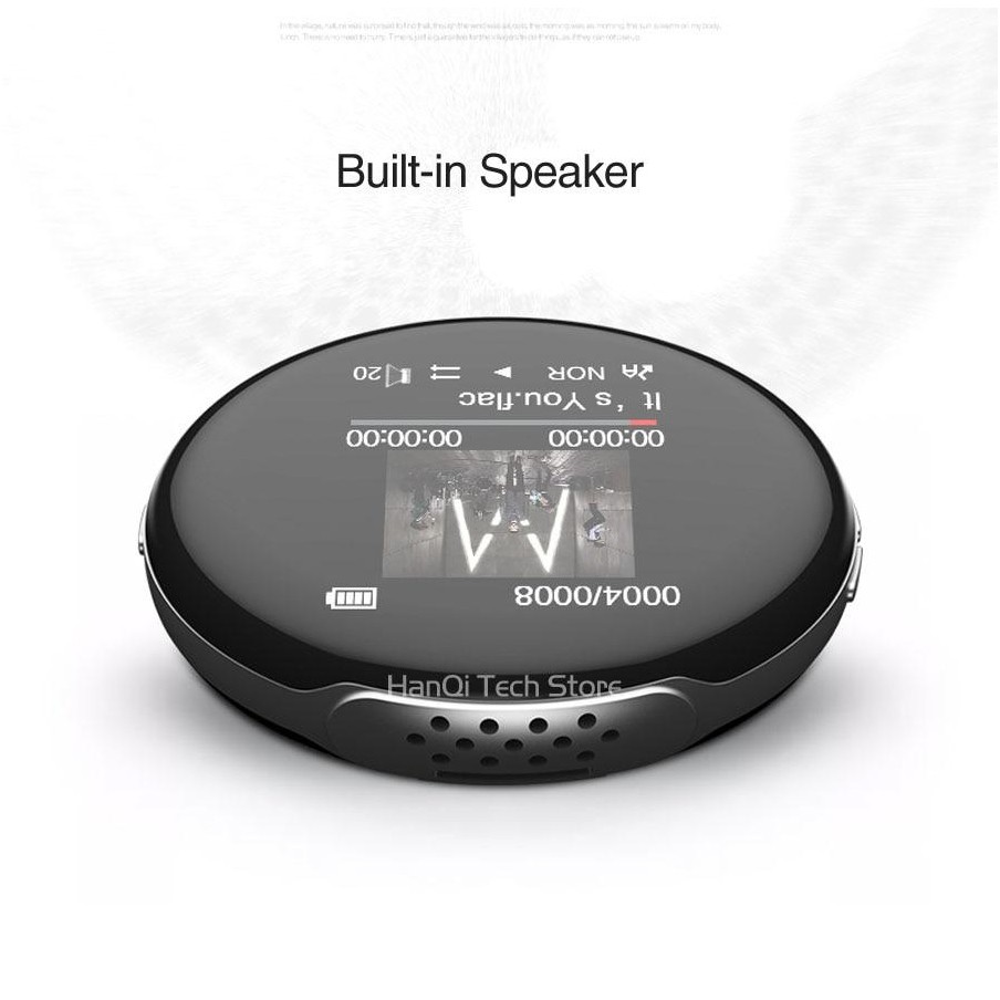 Ruizu M1 - Máy Nghe Nhạc Bluetooth, Cảm ứng, Tặng Tai Nghe, Thiết Kế Siêu Độc Đáo (8Gb)