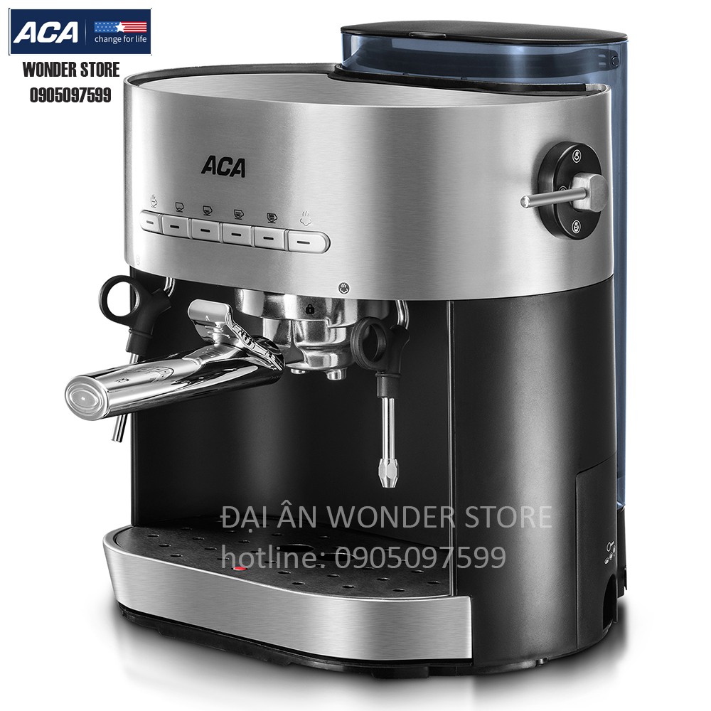 Máy pha cà phê espresso ACA E-15B tự động 15BAR | Shopee Việt Nam
