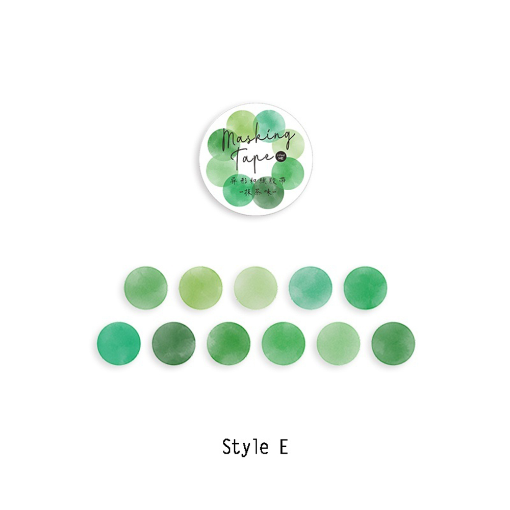 Cuộn 100 Miếng Dán Trang Trí Nhiều Màu Sắc Mẫu Mã Tùy Chọn