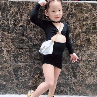 Đầm body bé gái (ảnh thật)