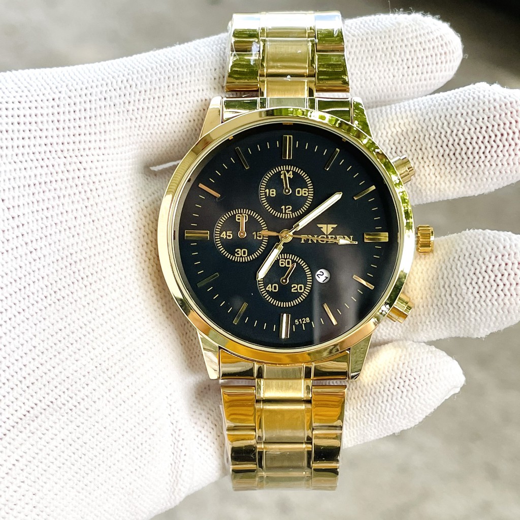 Đồng Hồ Nam FNGEEN Dây Thép, Kim Loại Không Gỉ  Mặt Đen Nam Tính - Khi mua  Đồng hồ nam chính hãng tặng kèm hộp , piN | BigBuy360 - bigbuy360.vn