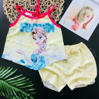 Bộ lanh yếm cho bé