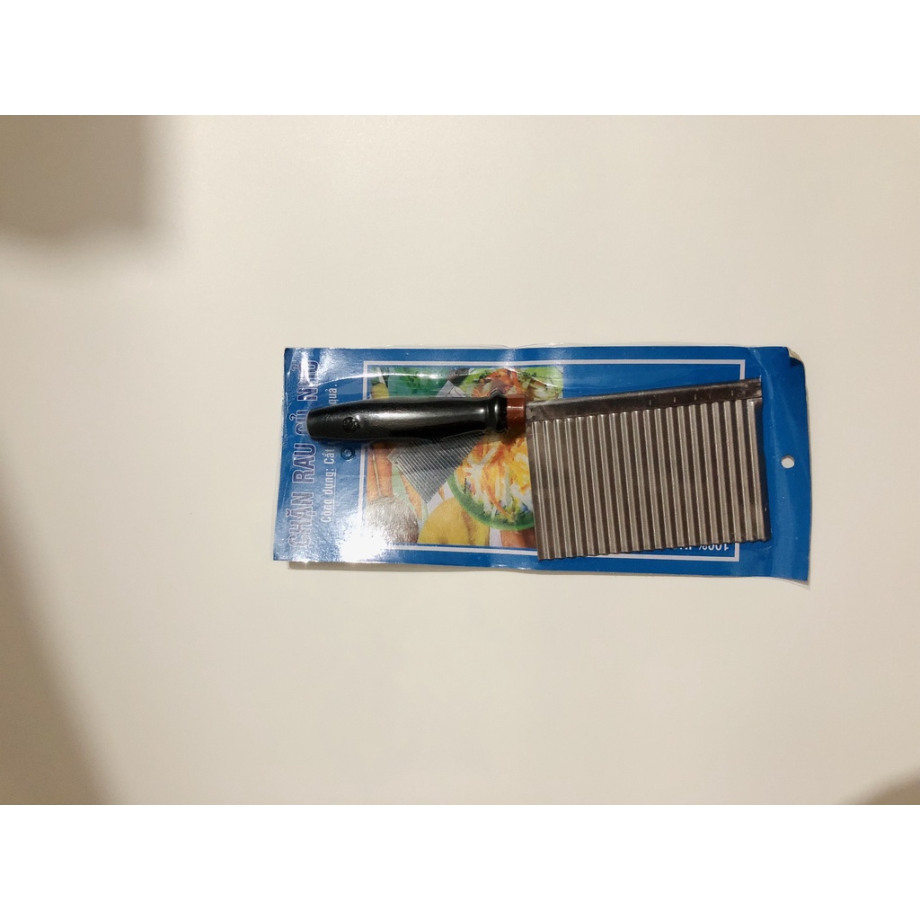 [Giá Sỉ] Dao Chặn Rau Củ Quả Lượn Sóng Inox 304