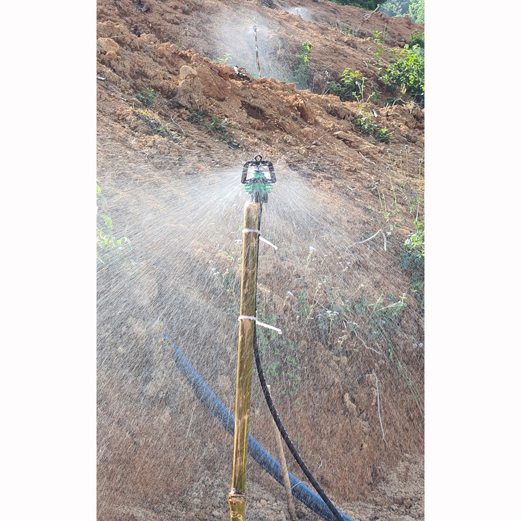 Béc tưới phun mưa T800 bù áp, , chống côn trùng, điều chỉnh bán kính, đầu phun tưới cây lâu năm, rau màu...