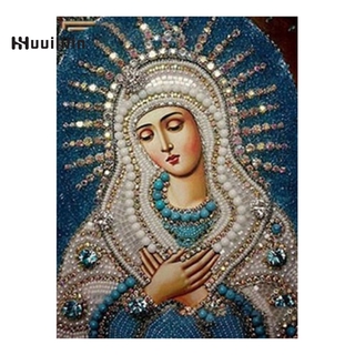Bộ Tranh Đính Đá Tự Làm Hình Đức Mẹ Mary