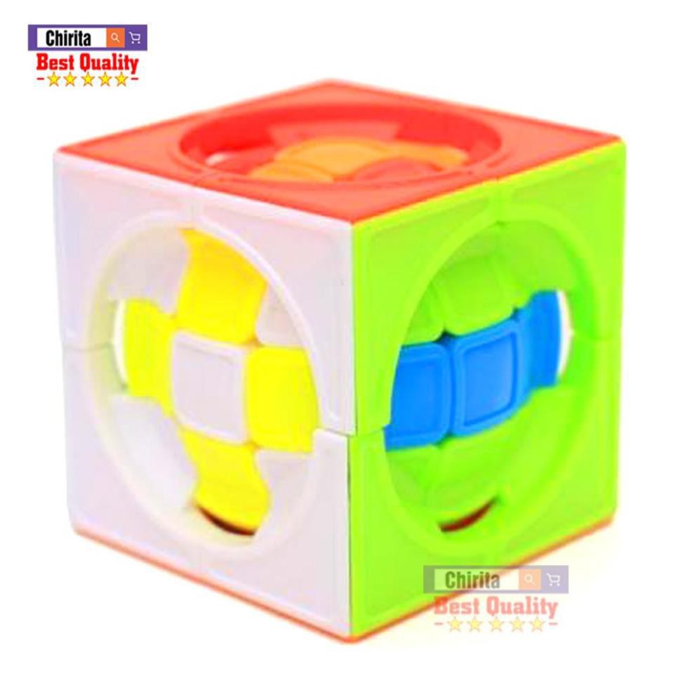 Rubik 3x3x3 CENTROPHERE Stickerless - Rubik Biến Thể Magic Cube Cao Cấp