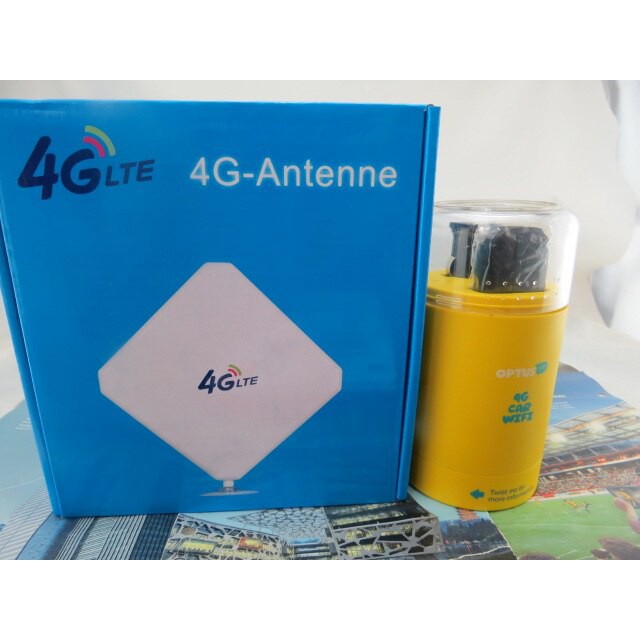 Ăng Ten thu sóng 3G/4G - anten 49 dbi CRC9 SMA TS9