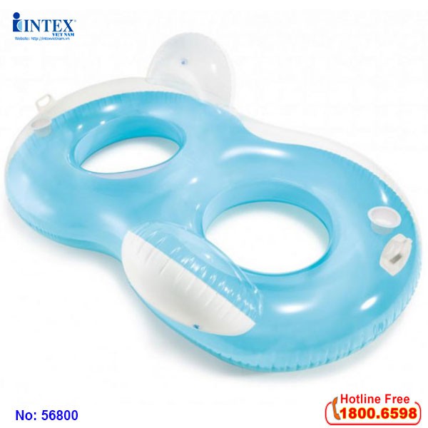 Phao bơi đôi tựa lưng thư giãn 56800
