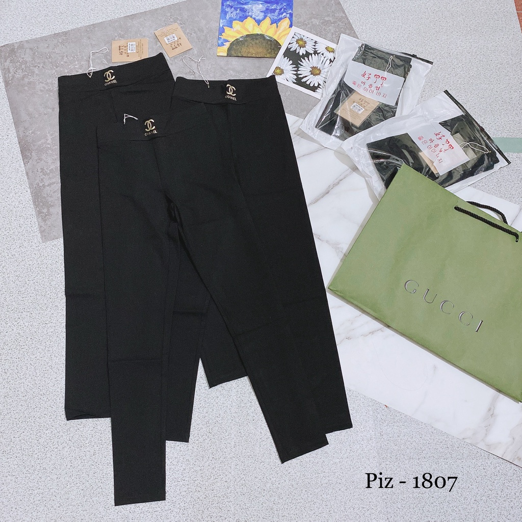 Quần Legging cạp cao không đường may / Hàng cao cấp