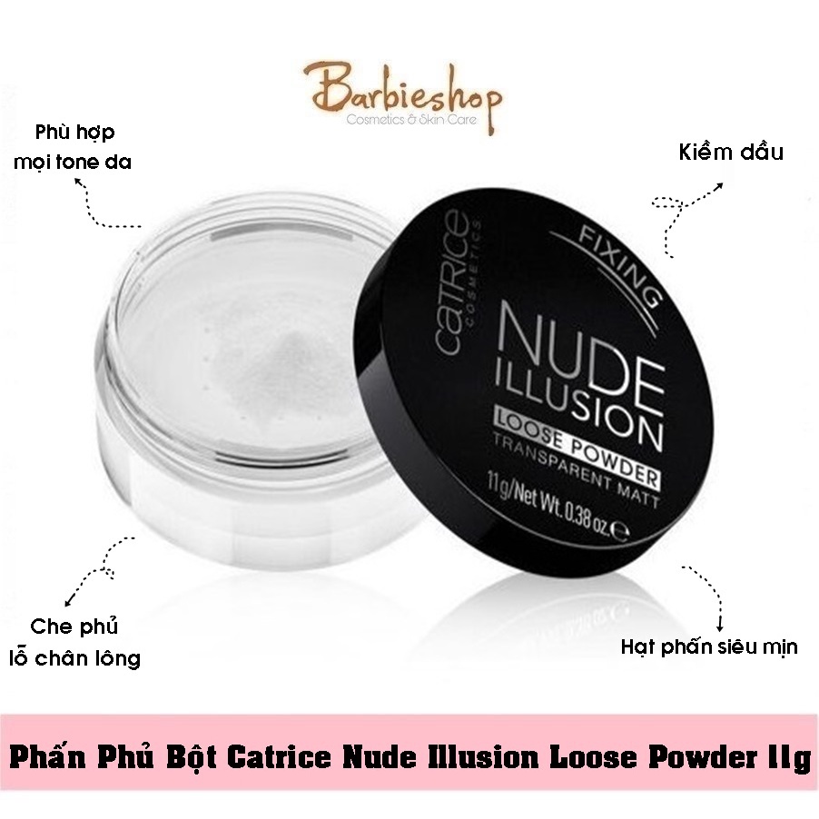 Phấn Phủ Dạng Bột Catrice Nude Illusion Loose Powder 11g