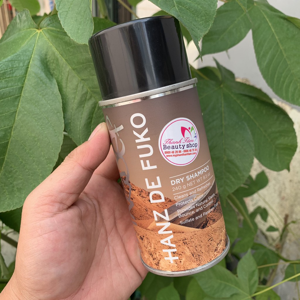 Dầu gội khô Hanz de Fuko Dry Shampoo 240g