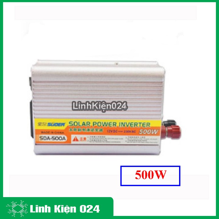 Kích điện solar SDA 12VDC lên 220VAC Sin Mô Phỏng