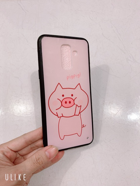 Ốp lưng sam sung J8,A6+,A6 Plus Heo Pig