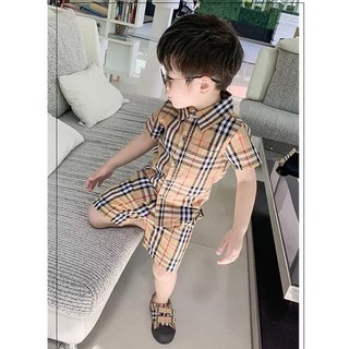 Combo áo sơ mi BBR Mẹ và Bé
