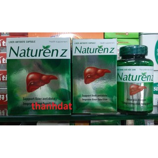 naturen z hỗ trợ giải độc gan, hạ men gan naturenz