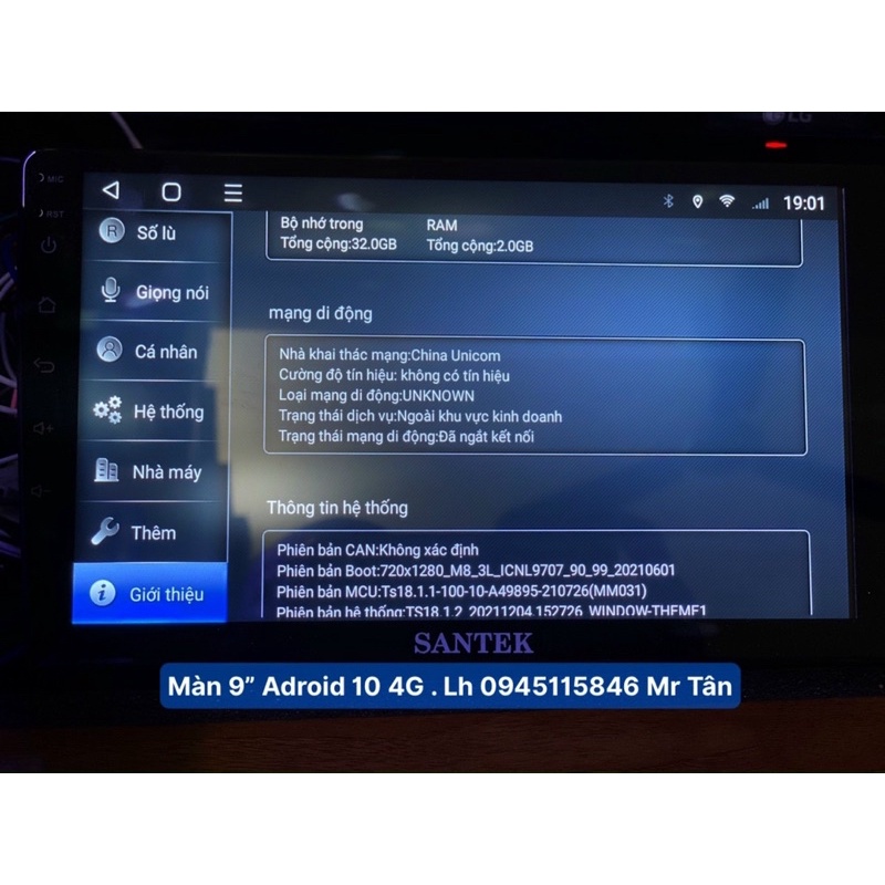 Màn Carfu 9” Android Cam 360 3D lắp chung cho xe ô tô
