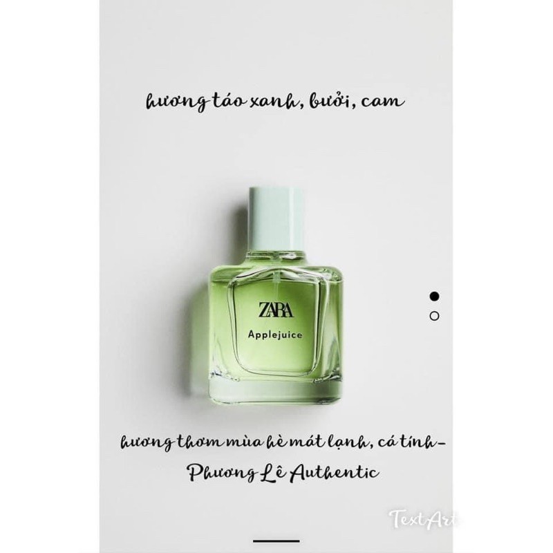 Nước hoa Zara Eau de Toiette, Eau de Cologne, Eau de Perfume