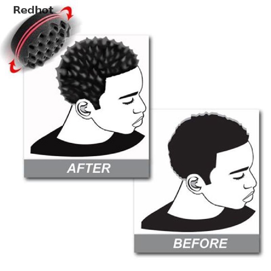 &lt; Redhot &gt; Mút Xốp Tạo Kiểu Tóc Gợn Sóng Cho Dreads Afro Locs