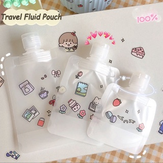 Túi Zip đựng mỹ phẩm du lịch tiện lợi 30ml/50ml/100ml
