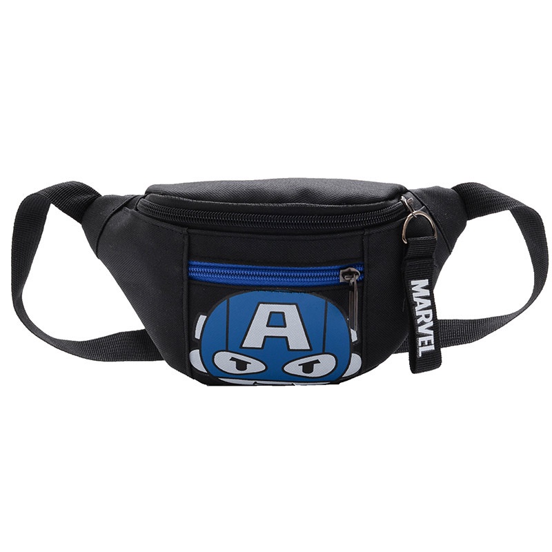 Túi Đeo Chéo In Họa Tiết Người Nhện/ Captain America Thời Trang Cho Bé