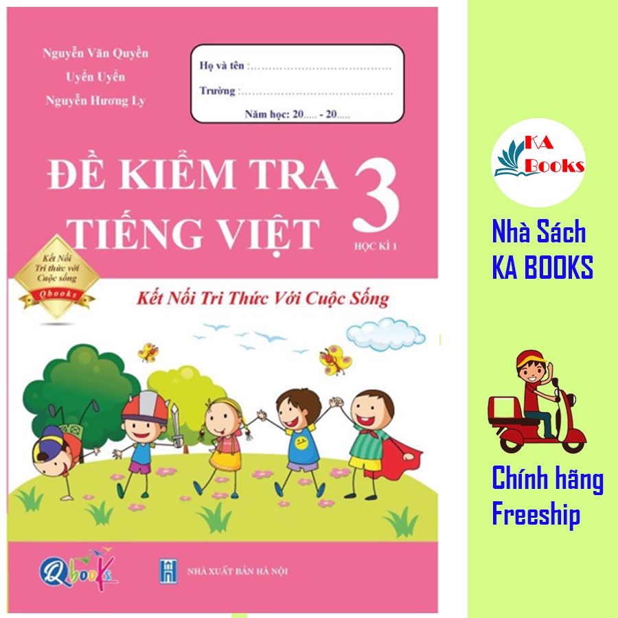 Sách - Combo Đề Kiểm Tra Toán và Tiếng Việt 3 - Kết Nối Tri Thức Với Cuộc Sống - Kì 1