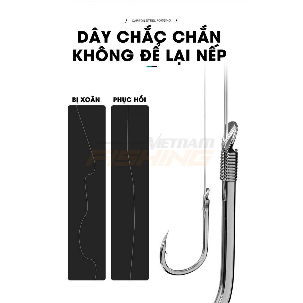 [Chính hãng] [Có sẵn] 10 bộ thẻo Handing làm sẵn, thép carbon loại không ngạnh phù hợp câu cá Chép.